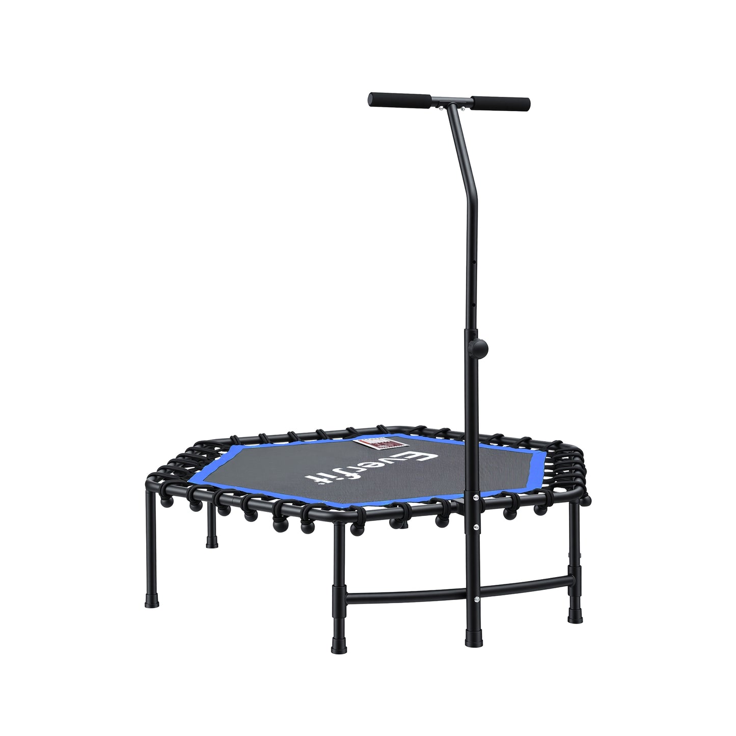 Lipoedema Rebounder Trampoline with Stability Handle - 48inch Blue