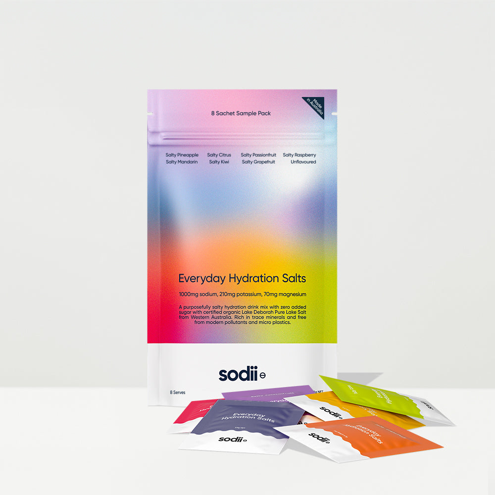 Sodii Hydration Salts Sample Pack | 8 Sachets
