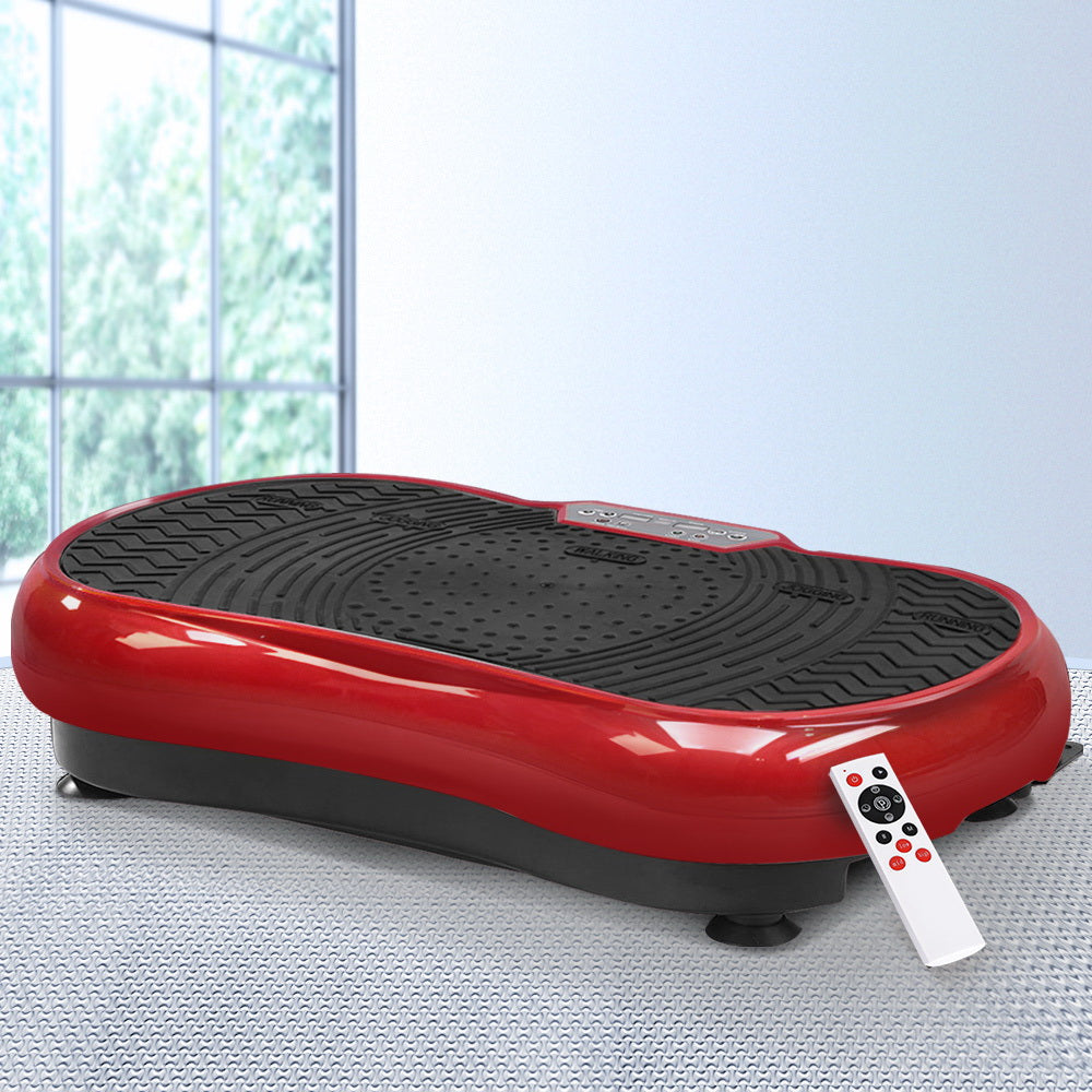 Lipoedema Vibration Plate Machine in Dark Red