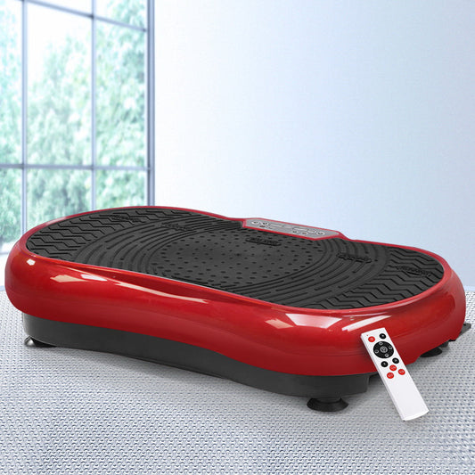 Lipoedema Vibration Plate Machine in Dark Red