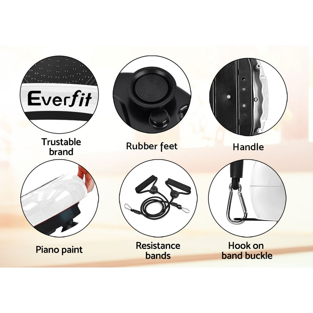 Lipoedema Vibration Plate Machine – Circulation & Muscle Activation Platform - White