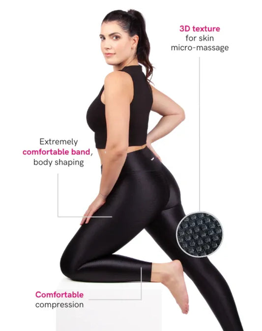 LIPOELASTIC Flow Compression Leggings – Light Support for Lipoedema & Everyday Wear