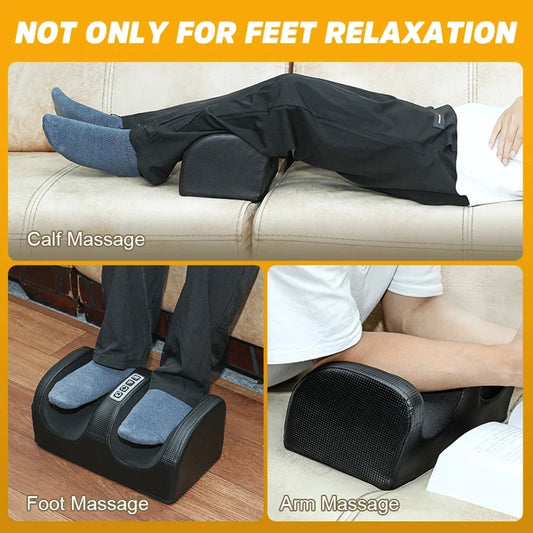 Electric Foot & Lower Leg Massager for Comfort-Focused Relaxation