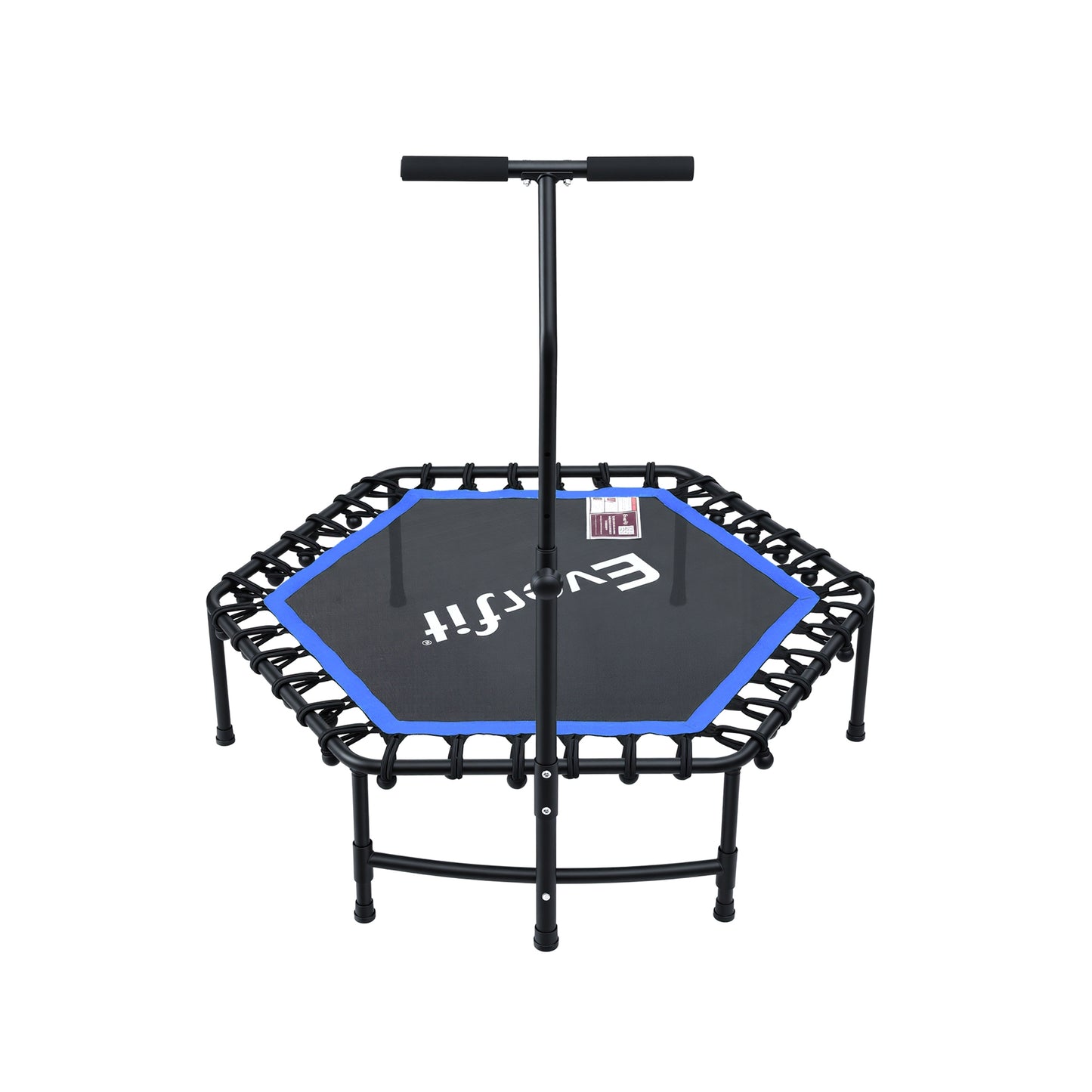 Lipoedema Rebounder Trampoline with Stability Handle -  48inch Blue